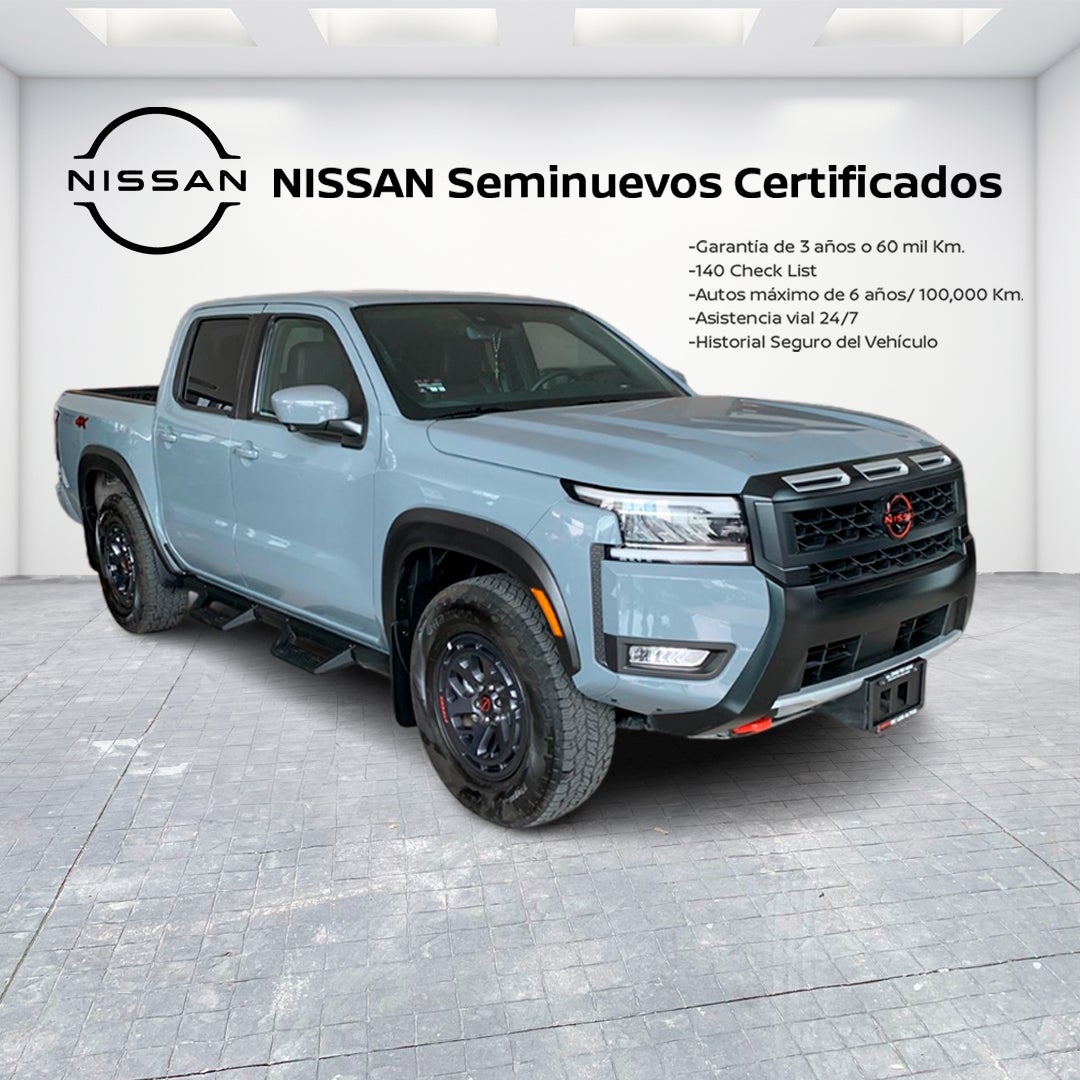 2025 Nissan FRONTIER 4P PRO-4X V63.8 AUT 4X4